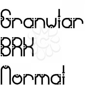 Font #86